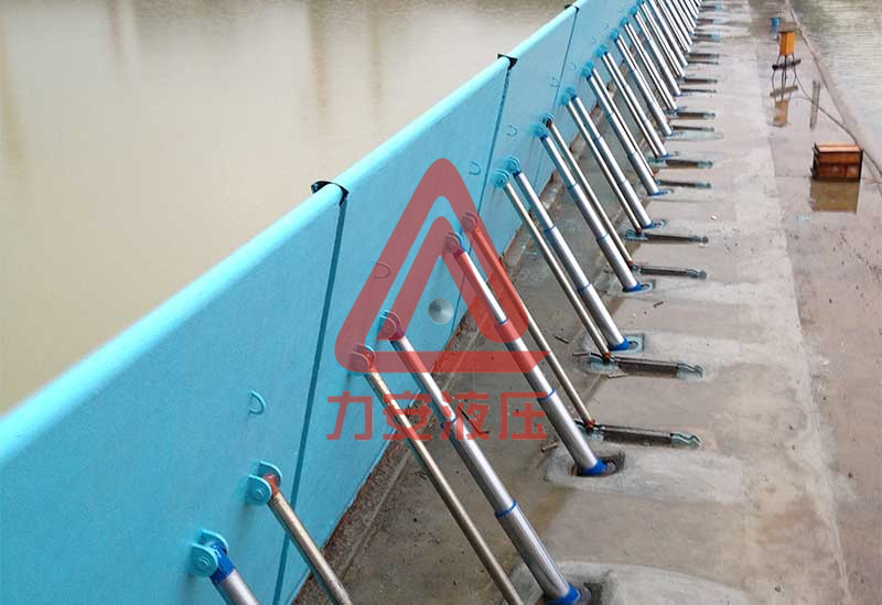 鋼壩、液壓壩